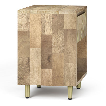 Jager - Bedside Table - Natural - The Sleep Loft - Online Mattress Showroom NYC