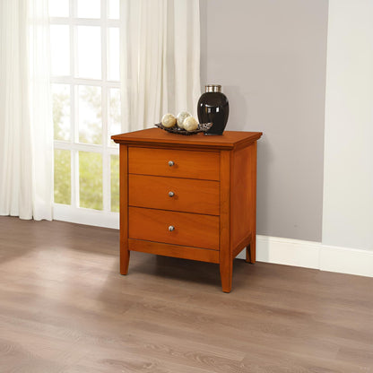 3 Drawer Nightstand & Dove Tailed Drawers - The Sleep Loft - Online Mattress Showroom NYC