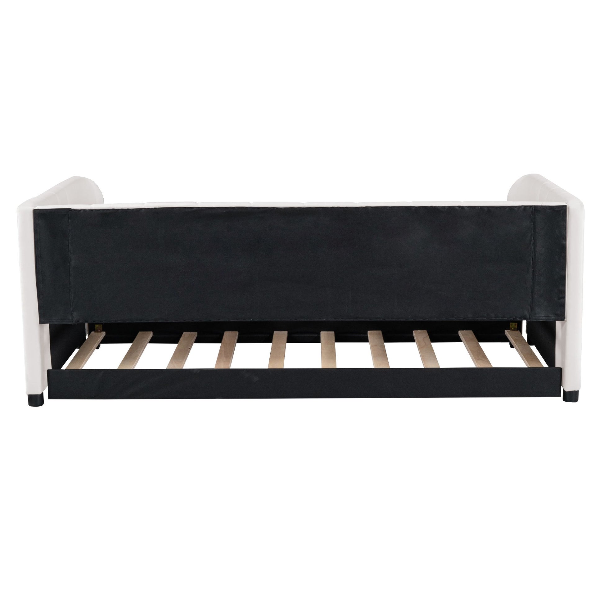 Upholstered Daybed With Ergonomic Design Backrest - The Sleep Loft - Online Mattress Showroom NYC