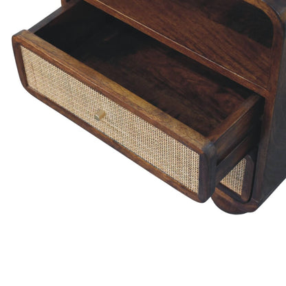 Larissa - 2 Drawer Nightstand - Brown - The Sleep Loft - Online Mattress Showroom NYC