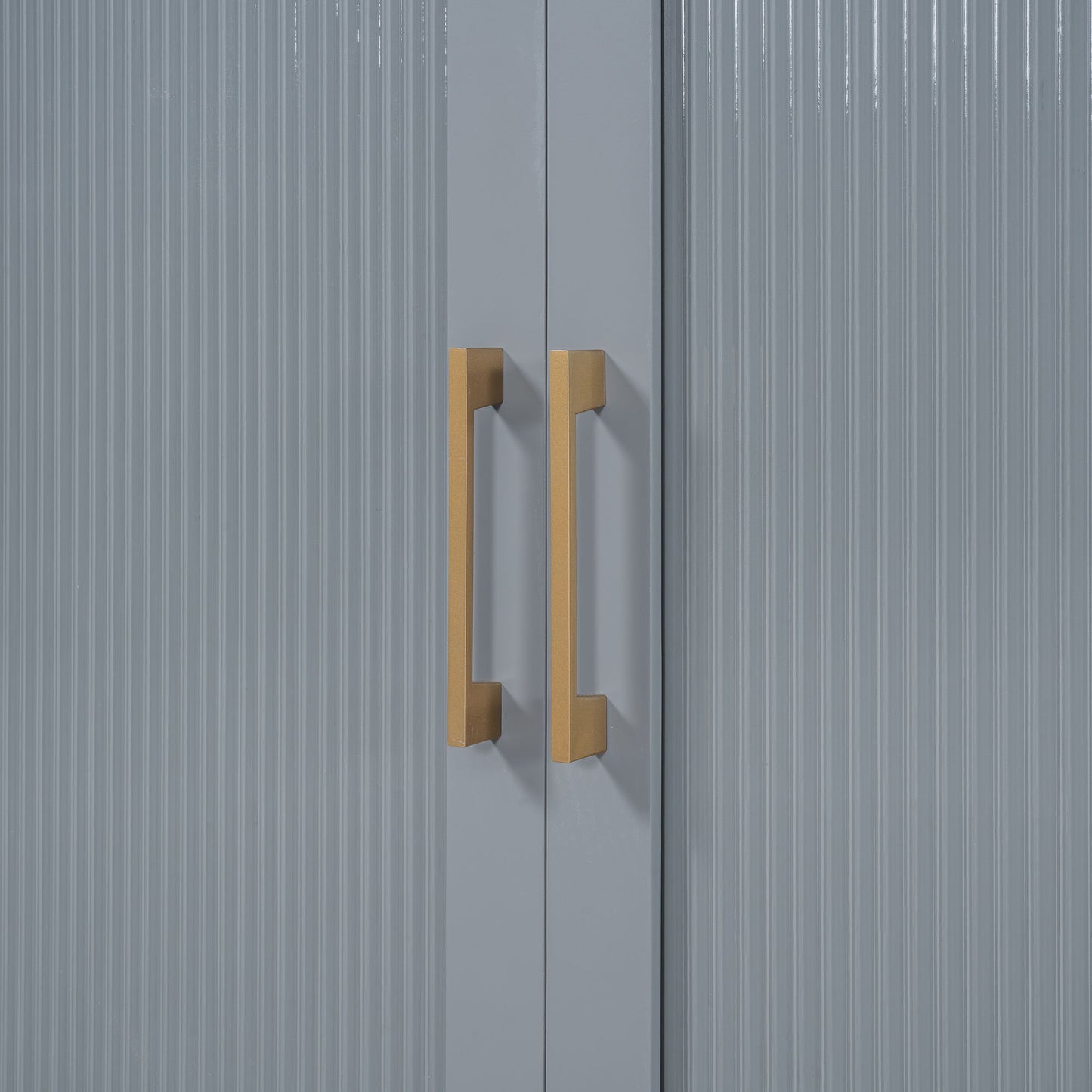 Murphy Bed With Frosted Glass Doors Design, Fake Drawers, Metal Legs - The Sleep Loft - Online Mattress Showroom NYC