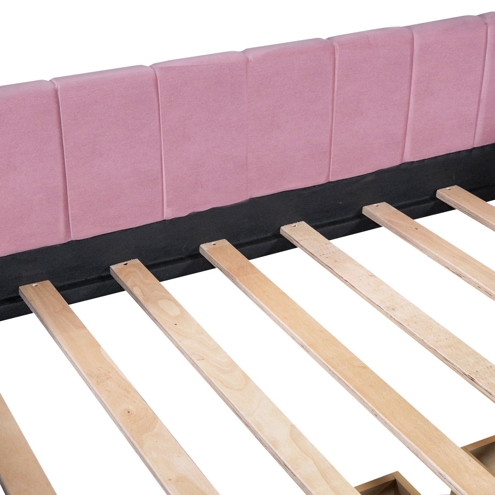 Upholstered Daybed With Ergonomic Design Backrest - The Sleep Loft - Online Mattress Showroom NYC