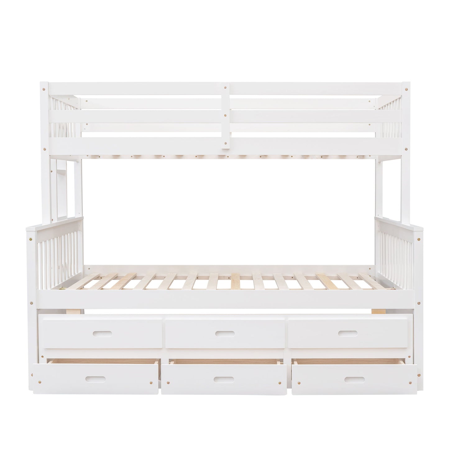 Bunk Bed With Twin Size Trundle And Drawers - The Sleep Loft - Online Mattress Showroom NYC