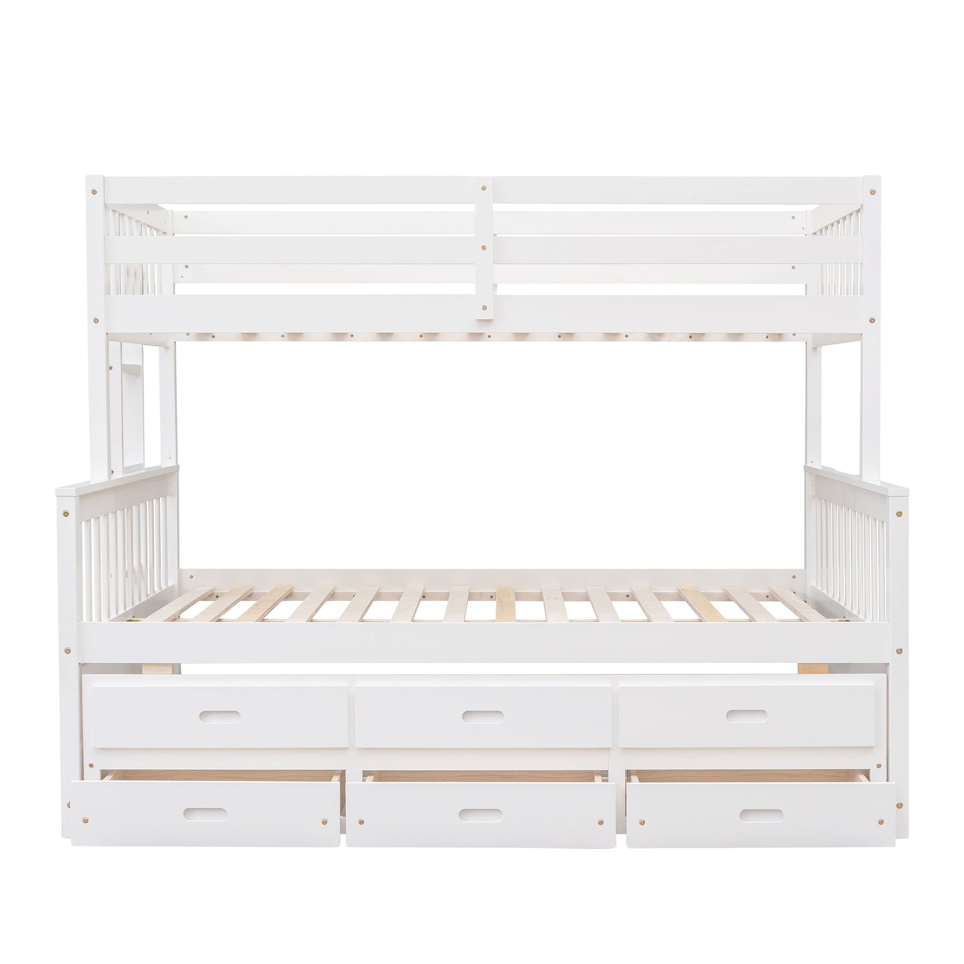 Bunk Bed With Twin Size Trundle And Drawers - The Sleep Loft - Online Mattress Showroom NYC