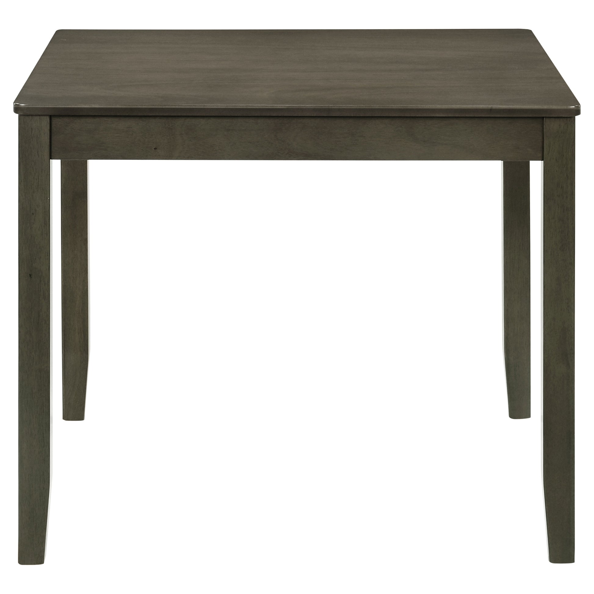 Parkwood 5-piece Square Dining Table Set Dark Ash Brown