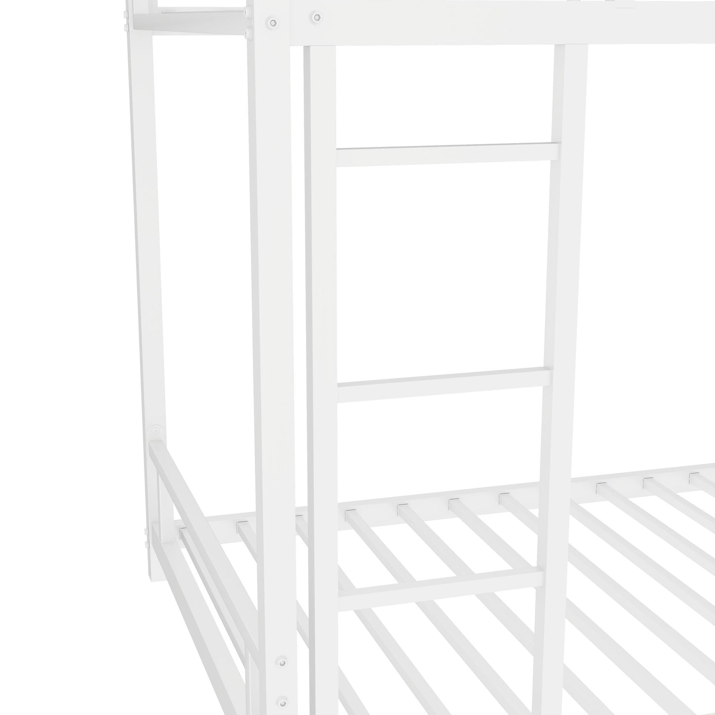 Bunk Bed With Noise Reduction And Safety Guardrail - The Sleep Loft - Online Mattress Showroom NYC