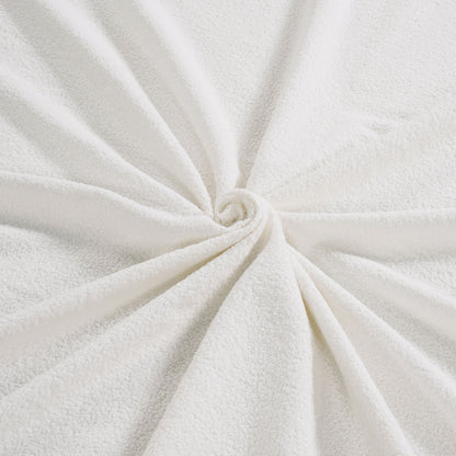 Lambswool Petal Headboard Bed Frame