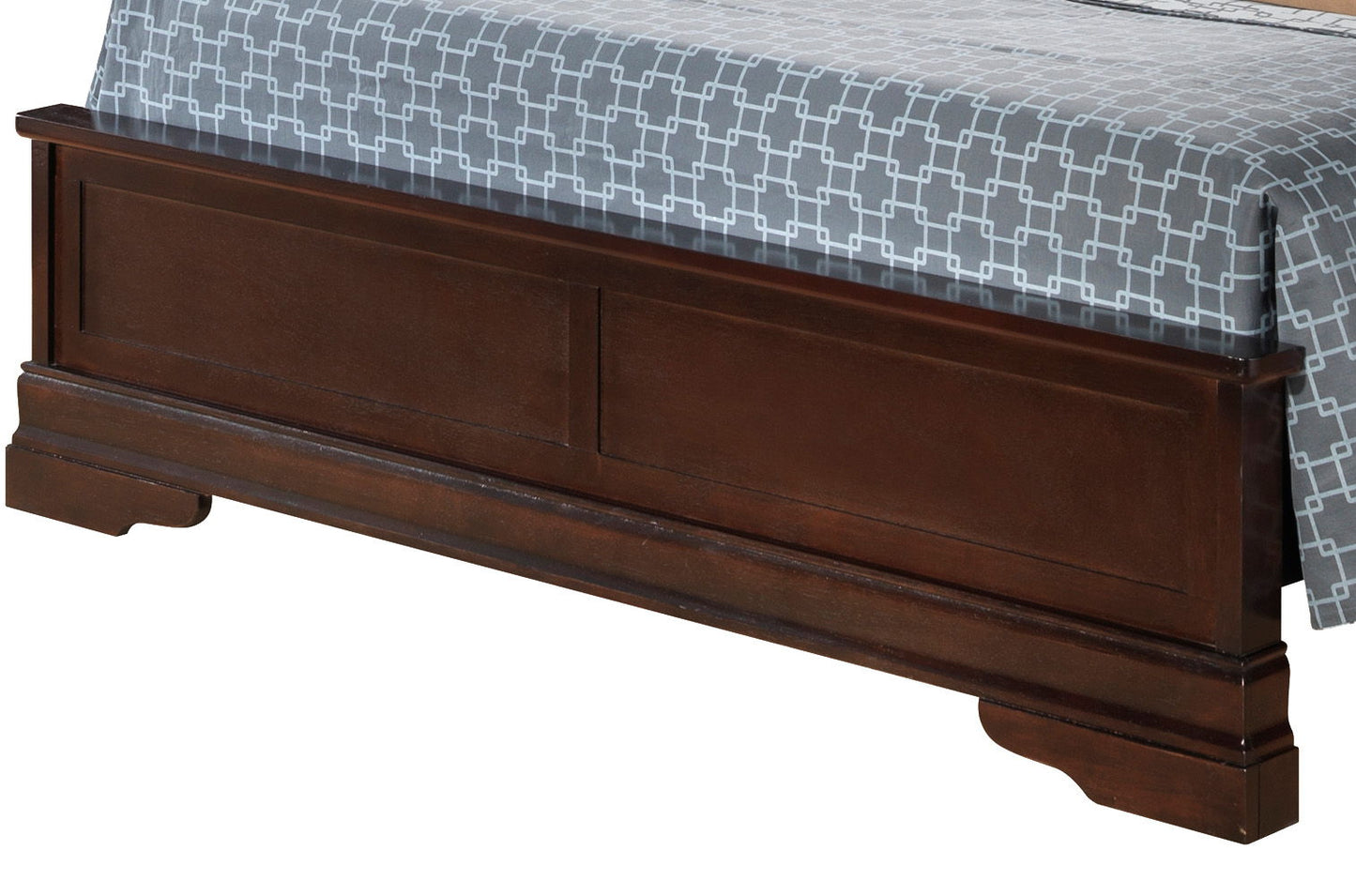 Sleigh Bed With Low Footboard - The Sleep Loft - Online Mattress Showroom NYC