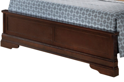 Sleigh Bed With Low Footboard - The Sleep Loft - Online Mattress Showroom NYC