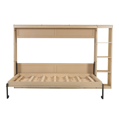 Murphy Bed With Bookshelf And Storage - The Sleep Loft - Online Mattress Showroom NYC
