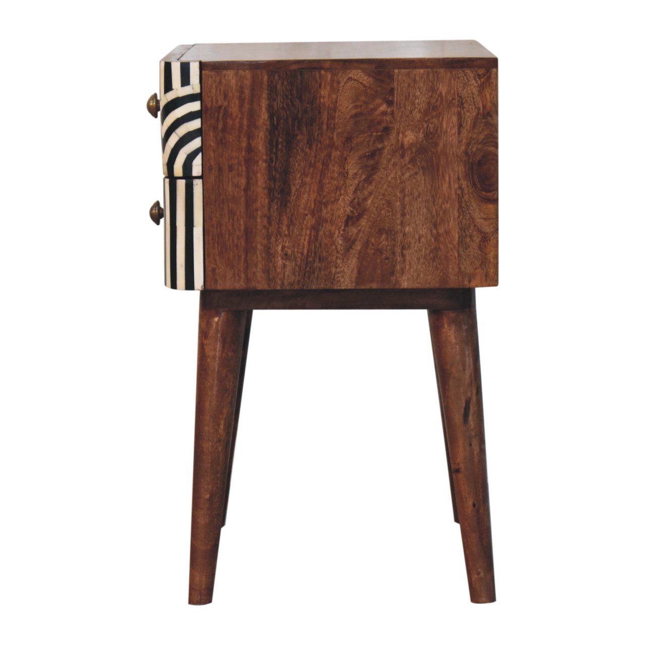 Edessa Bone Inlay Bedside - The Sleep Loft - Online Mattress Showroom NYC
