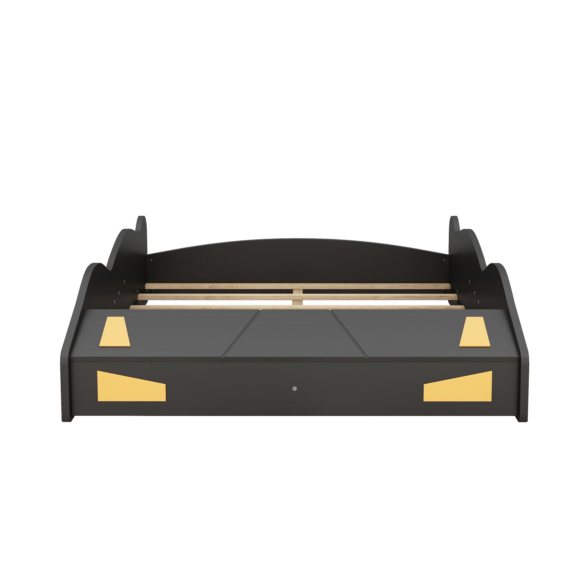 Race Car Shaped Platform Bed With Wheels And Storage - The Sleep Loft - Online Mattress Showroom NYC