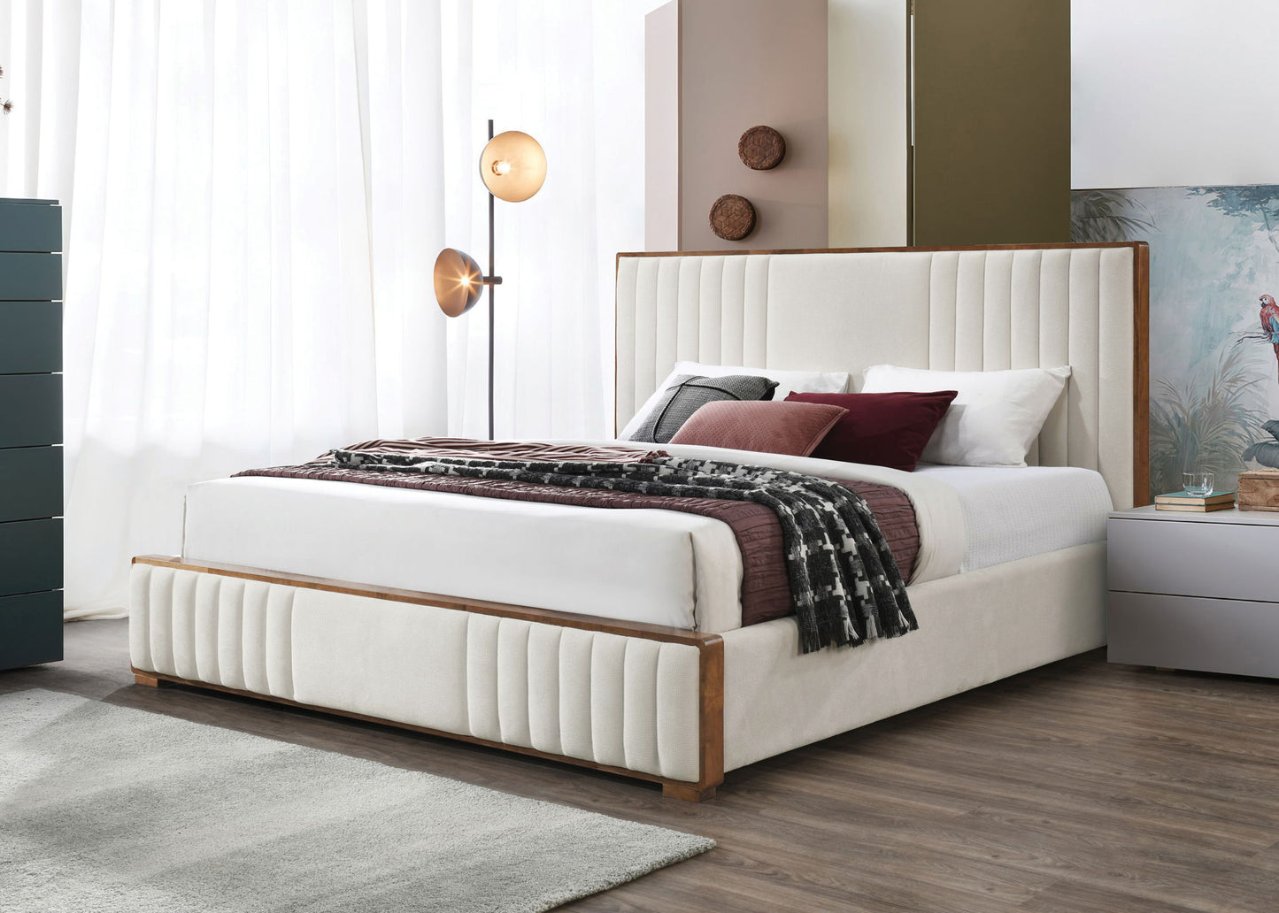 Kaleea - Queen Bed - Beige - The Sleep Loft - Online Mattress Showroom NYC