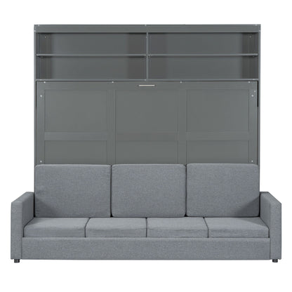 Murphy Wall Bed With Sofa - The Sleep Loft - Online Mattress Showroom NYC