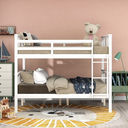 Bunk Bed With Ladder For Bedroom - The Sleep Loft - Online Mattress Showroom NYC