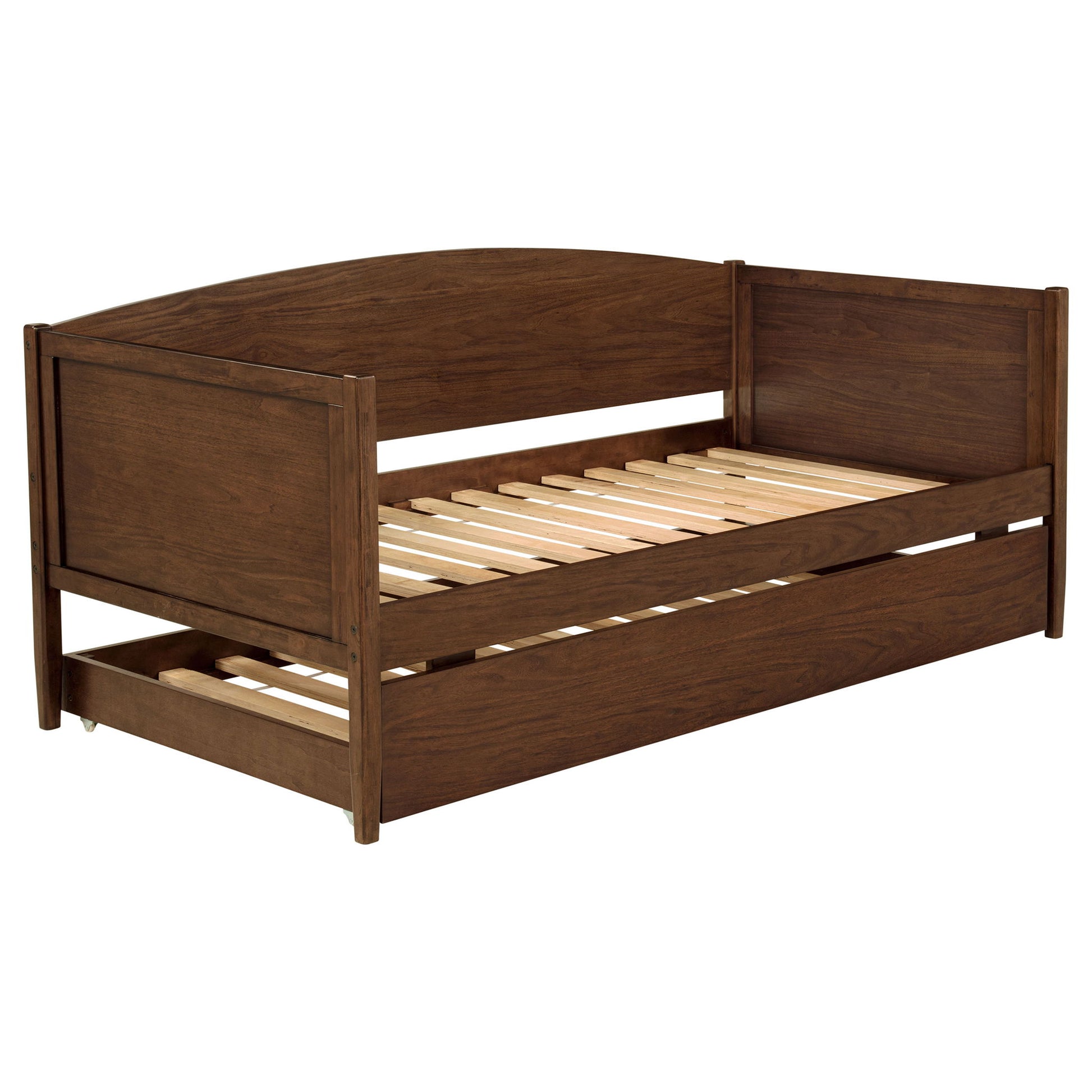 Fallbrook - Twin Daybed With Trundle - Walnut - The Sleep Loft - Online Mattress Showroom NYC