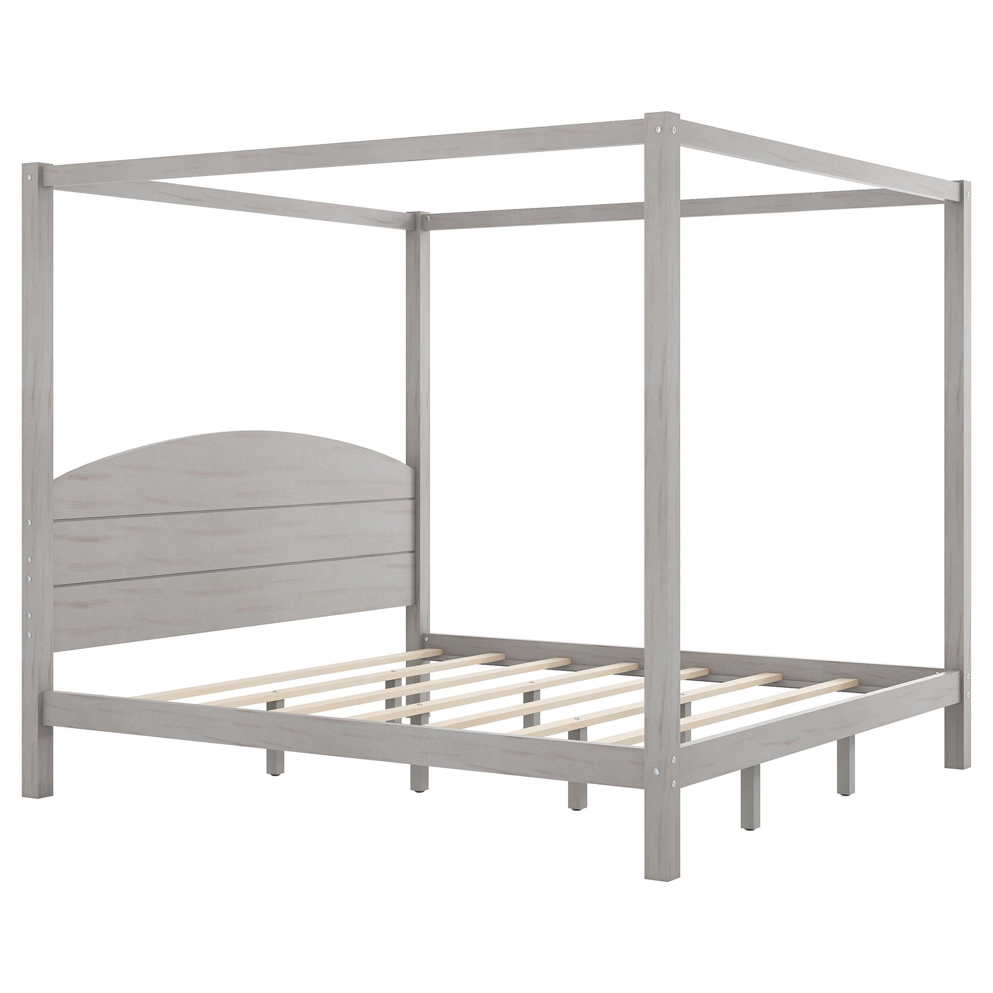 anopy Platform Bed With Headboard And Support Legs - The Sleep Loft - Online Mattress Showroom NYC