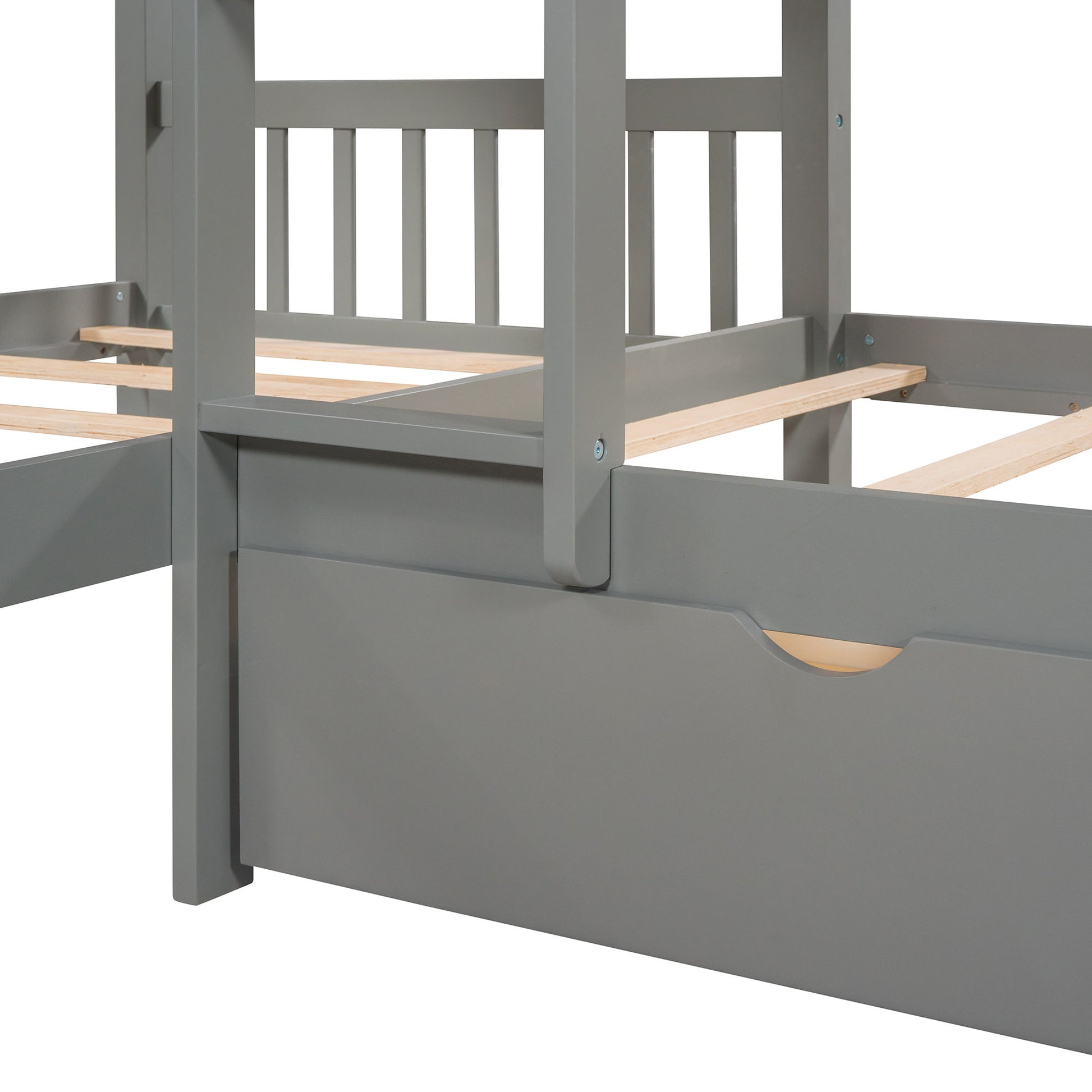 L Shaped Bunk Bed With Drawers - The Sleep Loft - Online Mattress Showroom NYC