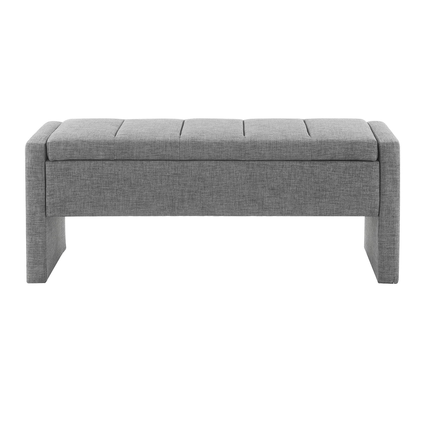 Modern Upholstered Large Bed End Bench With Storage - The Sleep Loft - Online Mattress Showroom NYC