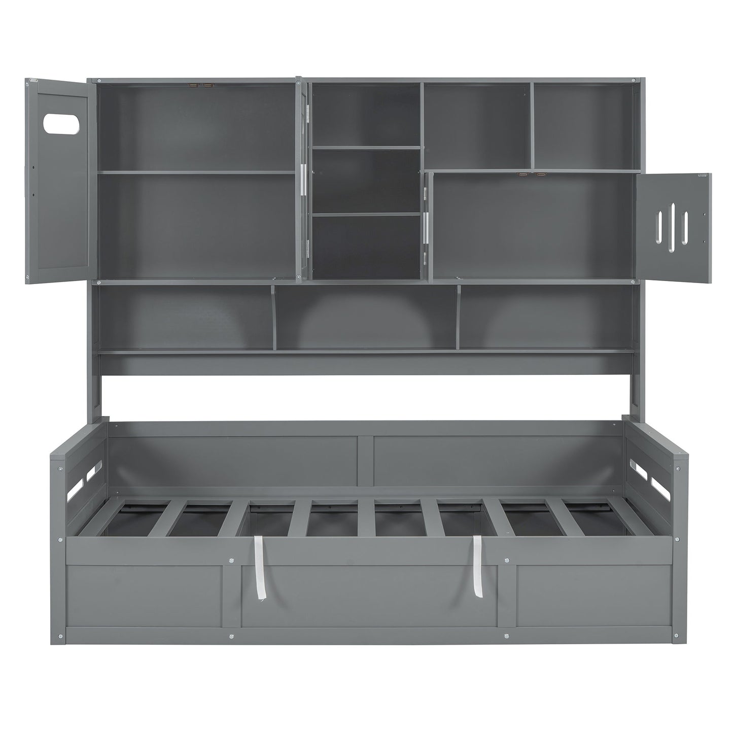 Daybed With All-In-One Cabinet And Shelf - The Sleep Loft - Online Mattress Showroom NYC