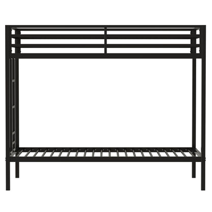 Adam - Twin Over Twin Bunk Bed - Black