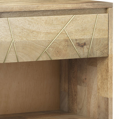 Jager - Bedside Table - Natural - The Sleep Loft - Online Mattress Showroom NYC