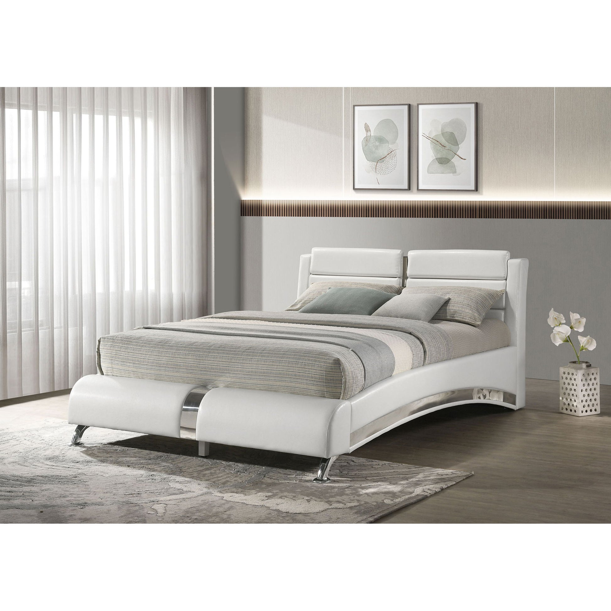 Caledonia - Sleigh Bed With Curved Headboard - The Sleep Loft - Online Mattress Showroom NYC