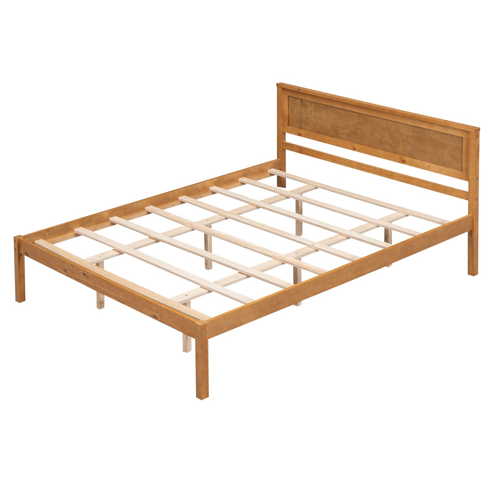Platform Bed Frame With Headboard - The Sleep Loft - Online Mattress Showroom NYC