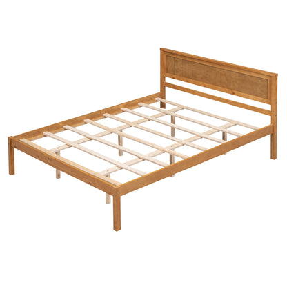 Platform Bed Frame With Headboard - The Sleep Loft - Online Mattress Showroom NYC