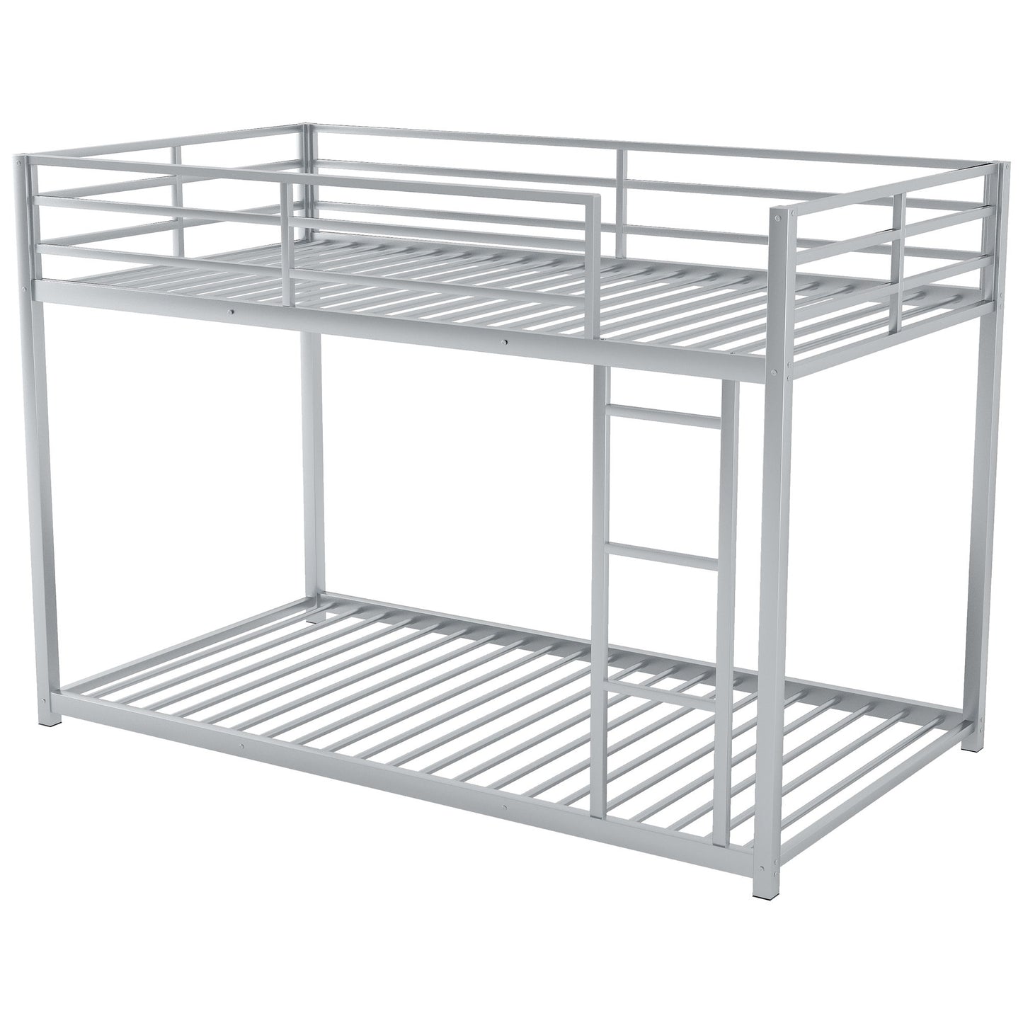 Metal Bunk Bed, Low Bunk Bed With Ladder - The Sleep Loft - Online Mattress Showroom NYC
