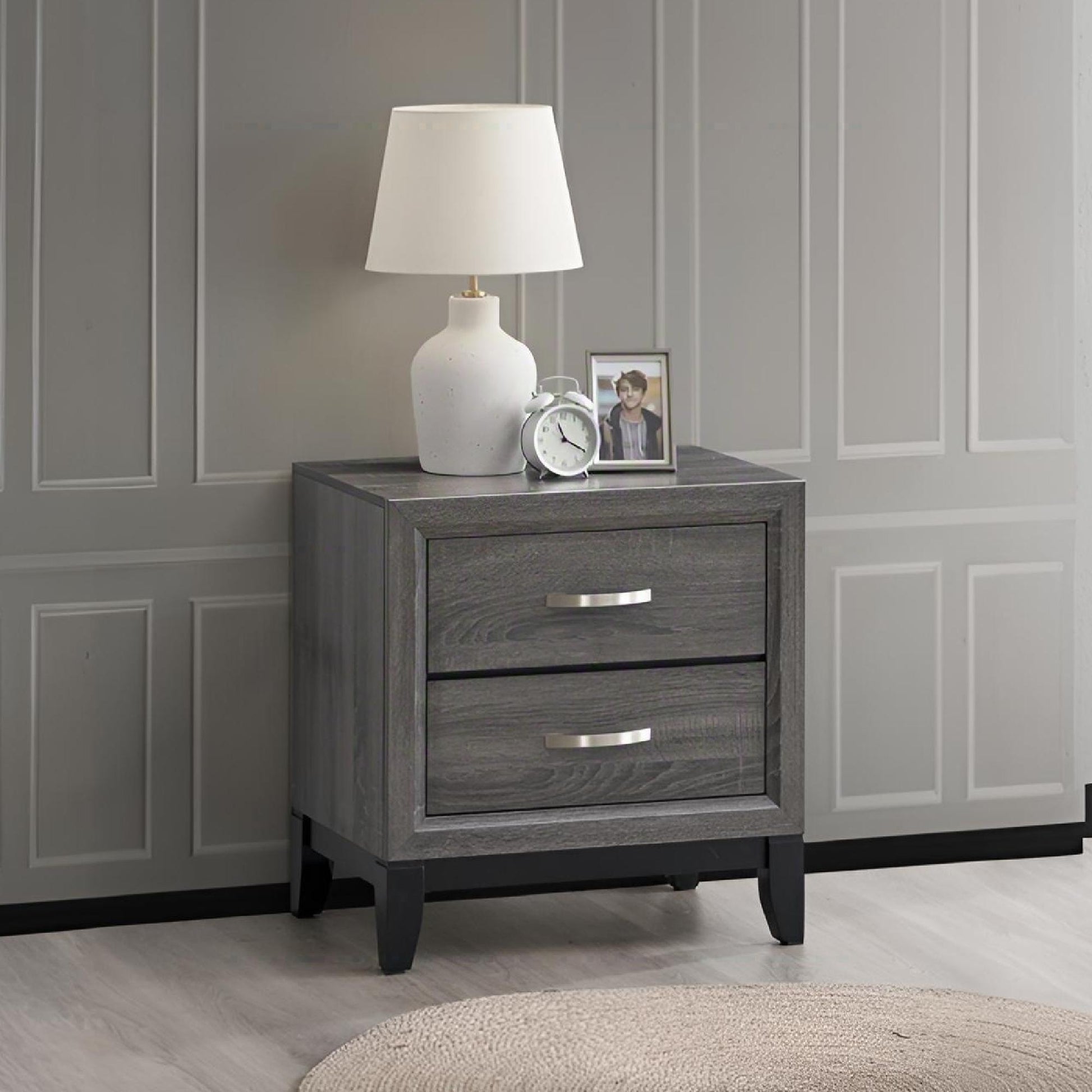 Glasgow - Nightstand With English Dovetail Drawers - The Sleep Loft - Online Mattress Showroom NYC