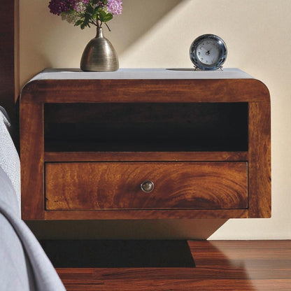 Chunky - Floating Bedside Nightstand - The Sleep Loft - Online Mattress Showroom NYC