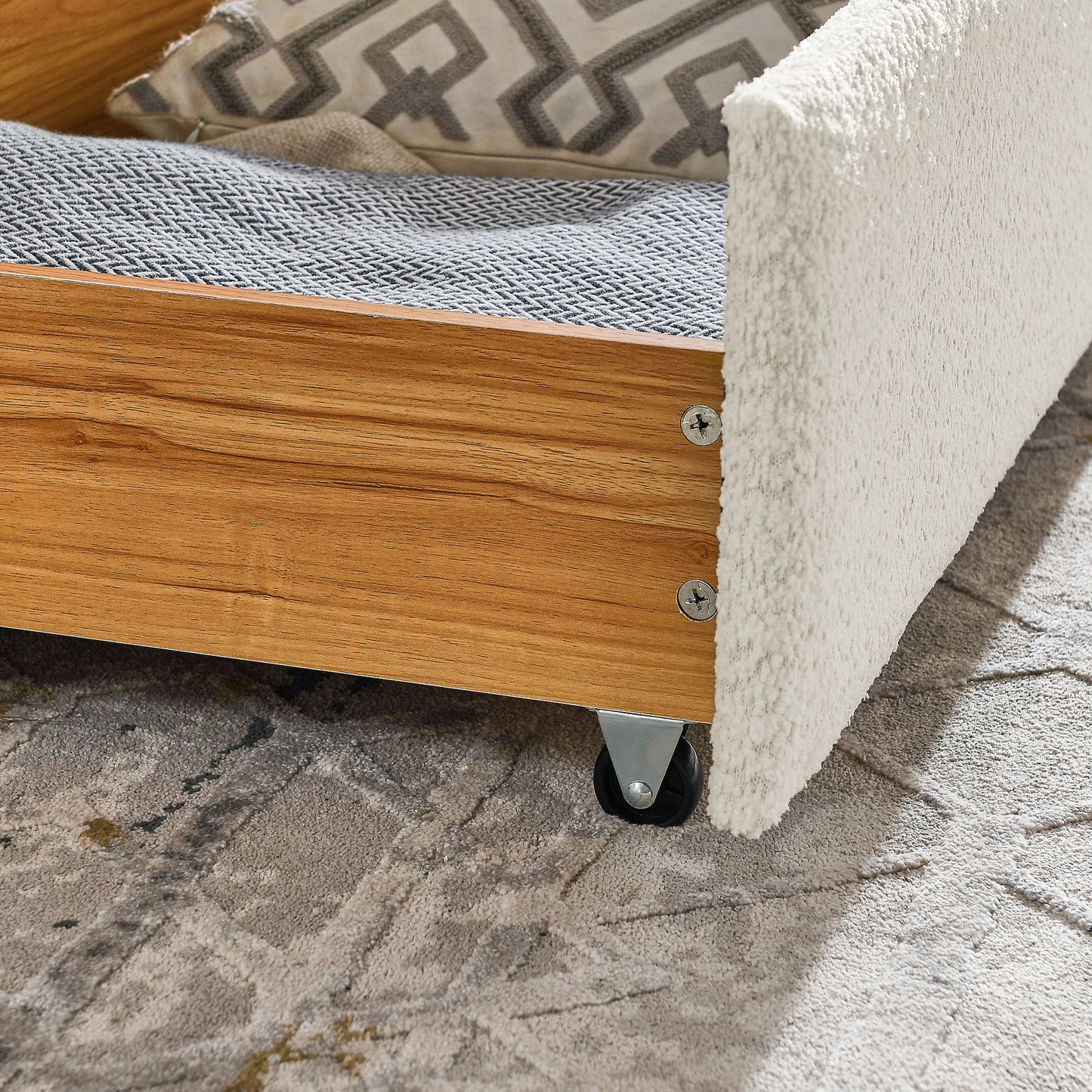 Upholstered Daybed & 2 Drawers - The Sleep Loft - Online Mattress Showroom NYC
