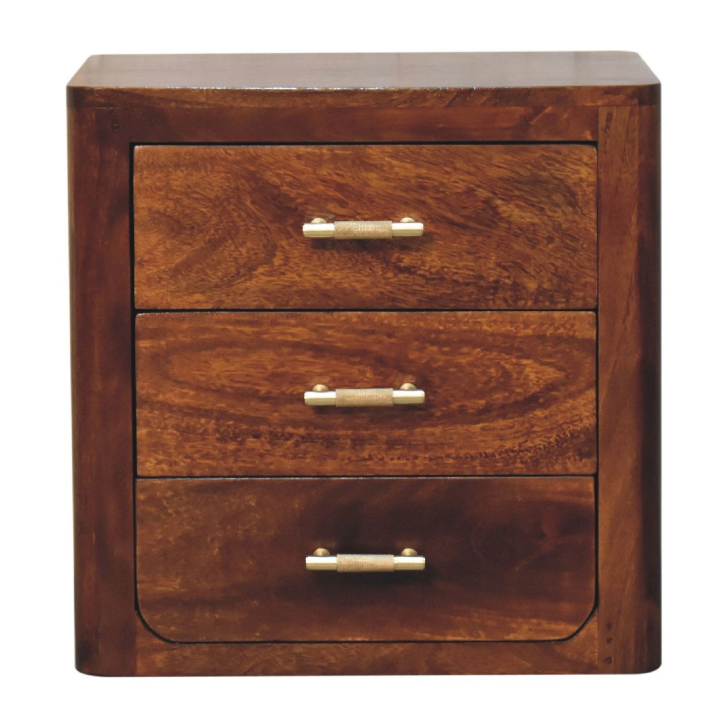Luca - Nightstand - Brown - The Sleep Loft - Online Mattress Showroom NYC