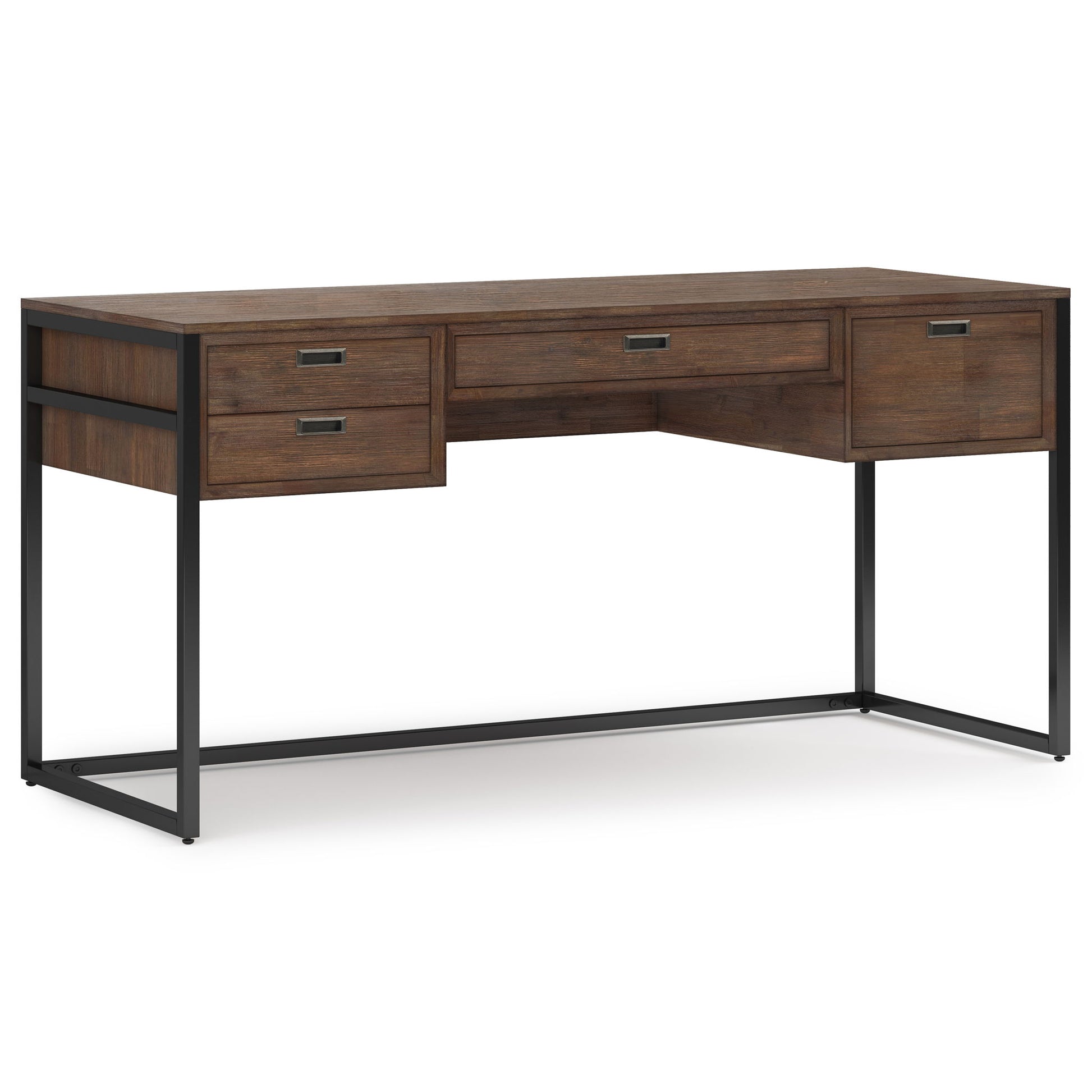 Richmond - Desk - Rustic Natural Aged Brown - The Sleep Loft - Online Mattress Showroom NYC