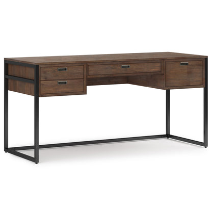 Richmond - Desk - Rustic Natural Aged Brown - The Sleep Loft - Online Mattress Showroom NYC