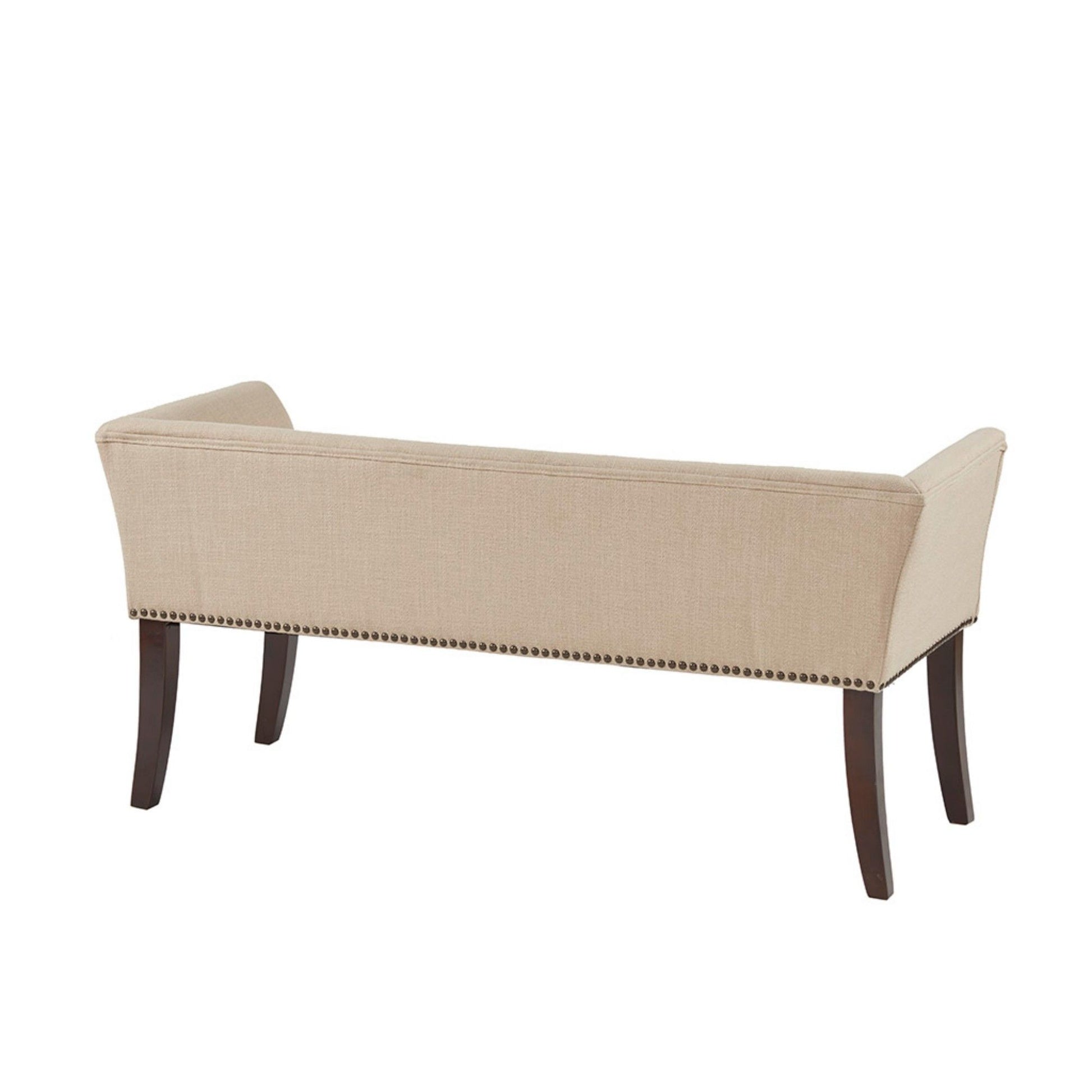 Elegant Design Bench Upholstery, Solid Wood Frame - The Sleep Loft - Online Mattress Showroom NYC