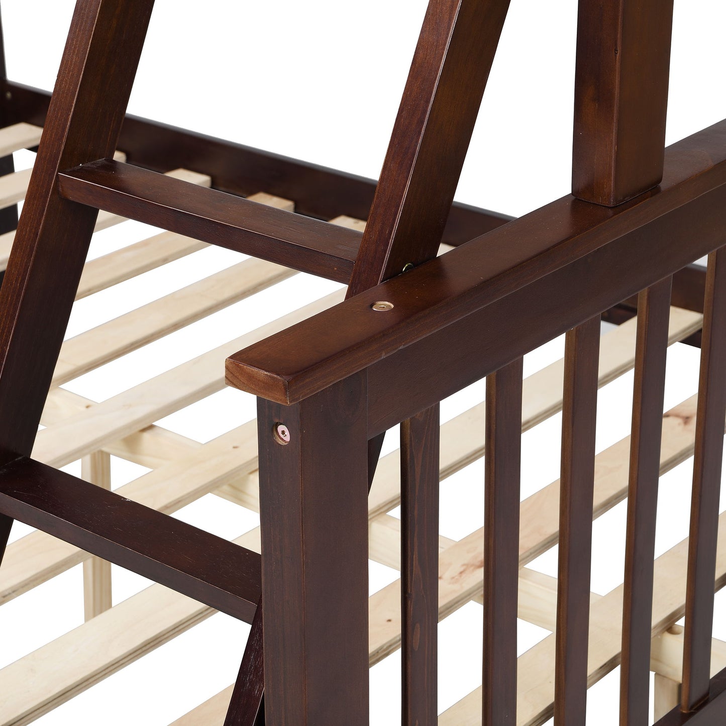 Bunk Bed With Ladder, And Safety Guard Rails - The Sleep Loft - Online Mattress Showroom NYC