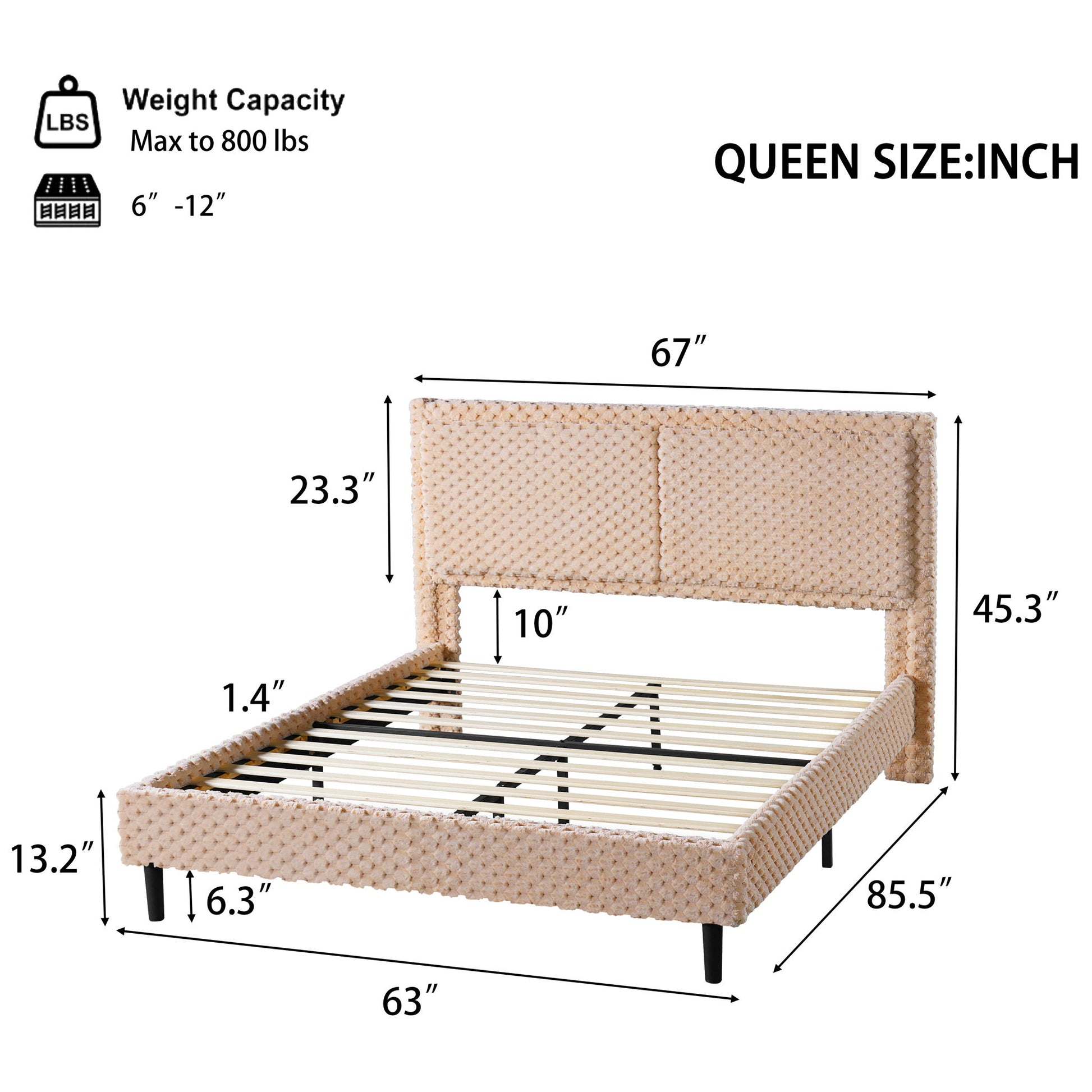Plush Soft Bed Comfortable Backrest For Bedroom - The Sleep Loft - Online Mattress Showroom NYC