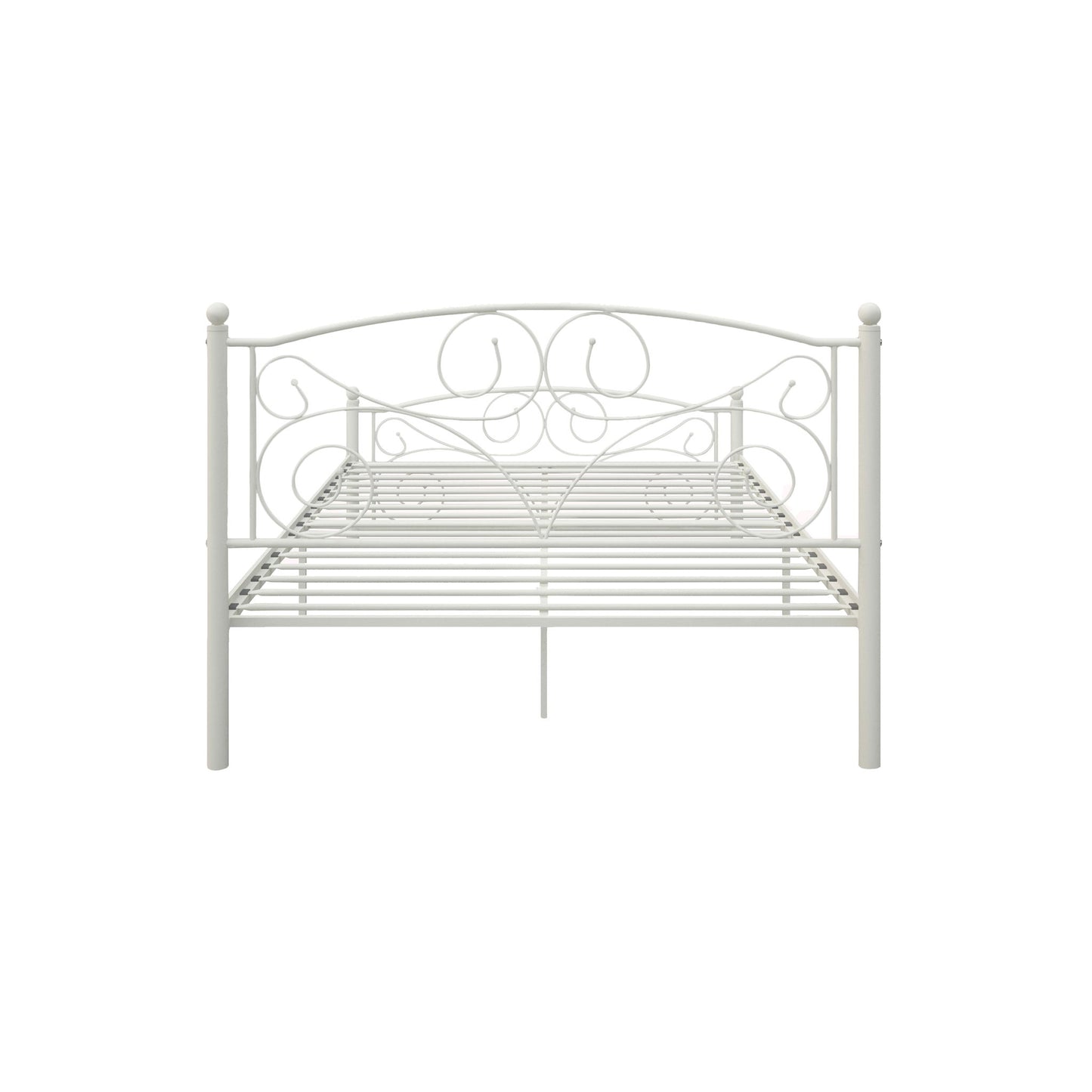 Full With Metal Frame Bed - White - The Sleep Loft - Online Mattress Showroom NYC