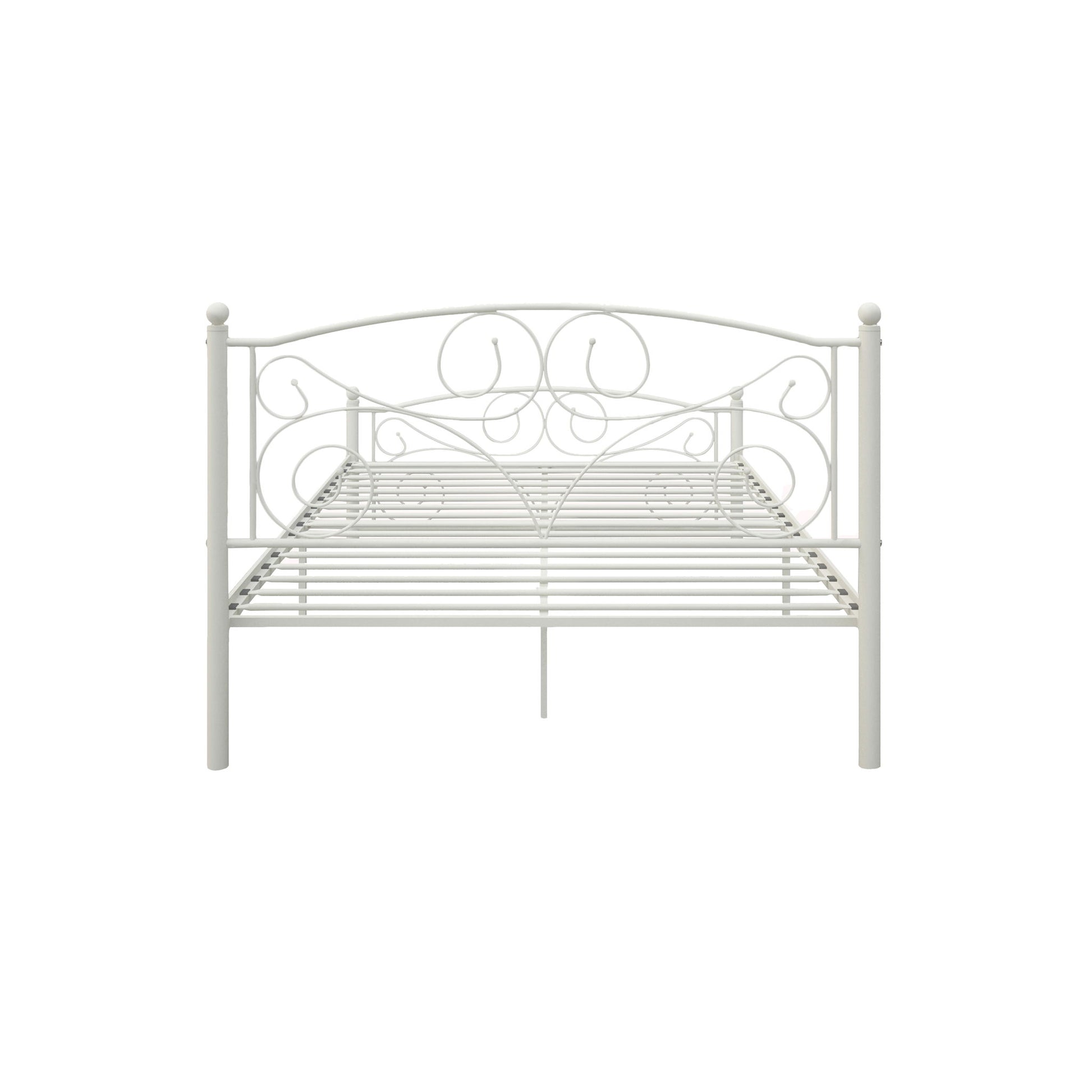 Full With Metal Frame Bed - White - The Sleep Loft - Online Mattress Showroom NYC