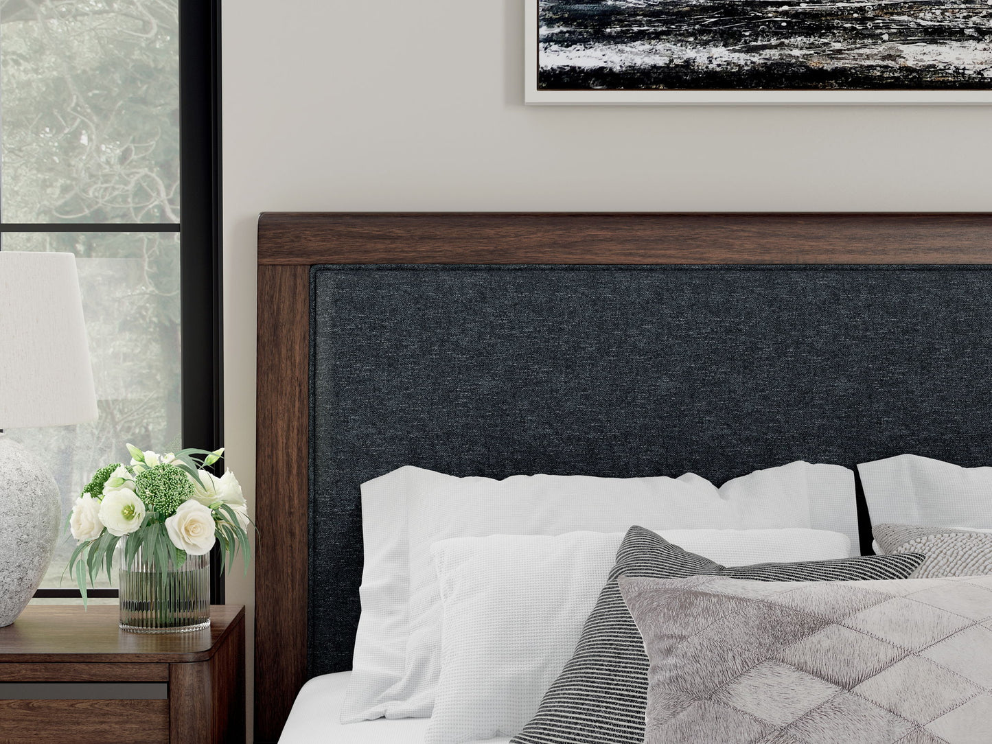 Dilenno - Upholstered Panel Bed - The Sleep Loft - Online Mattress Showroom NYC