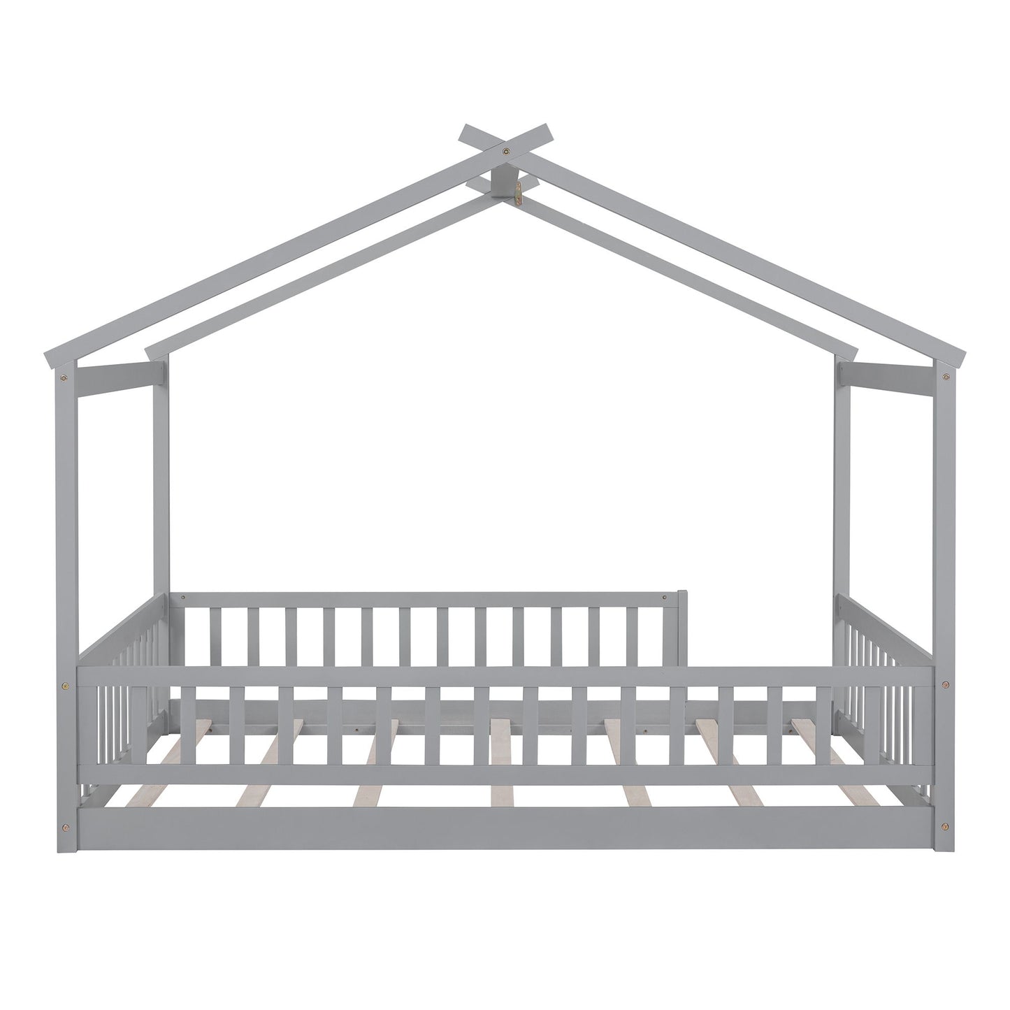 Bed House Bed Frame With Fence - The Sleep Loft - Online Mattress Showroom NYC