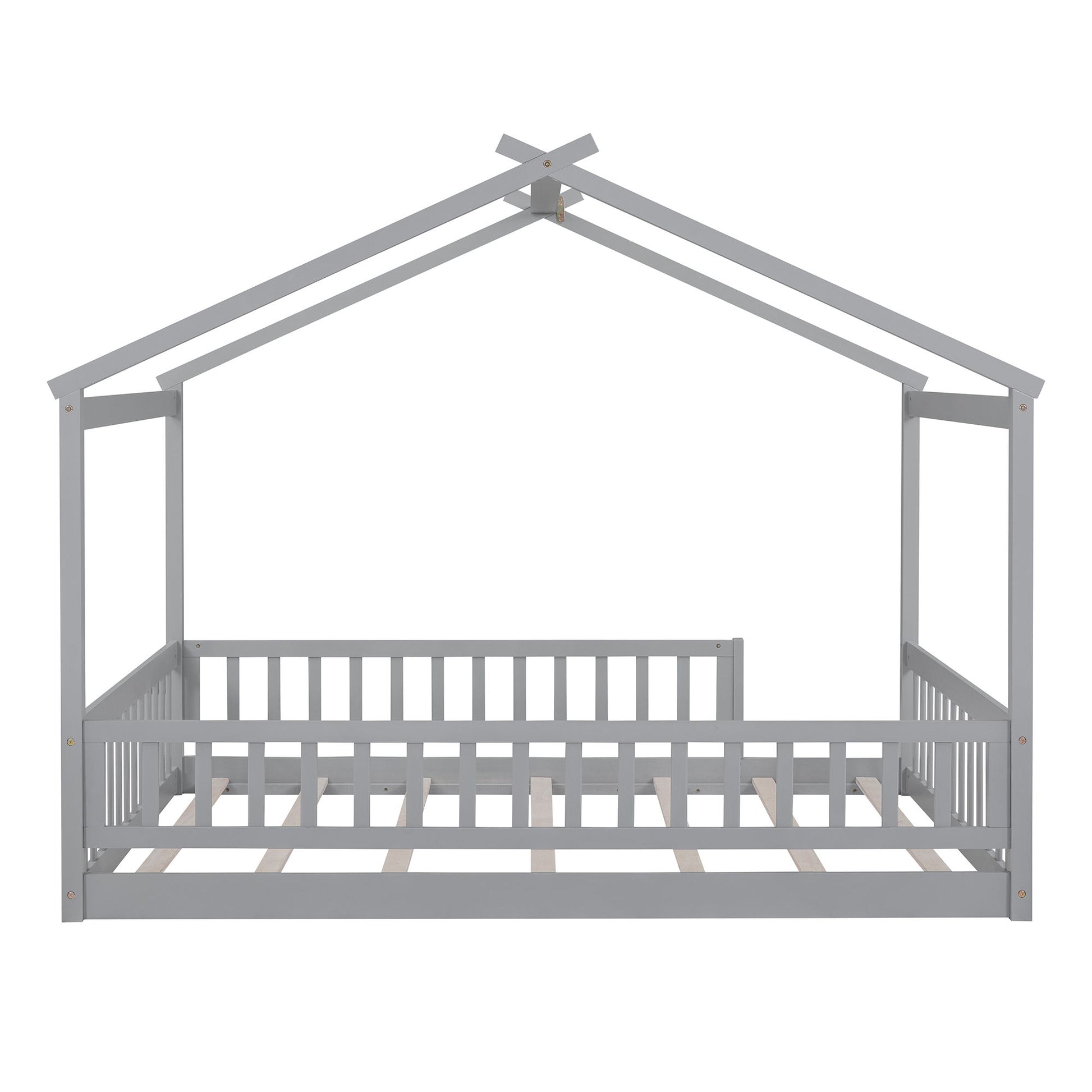 Bed House Bed Frame With Fence - The Sleep Loft - Online Mattress Showroom NYC
