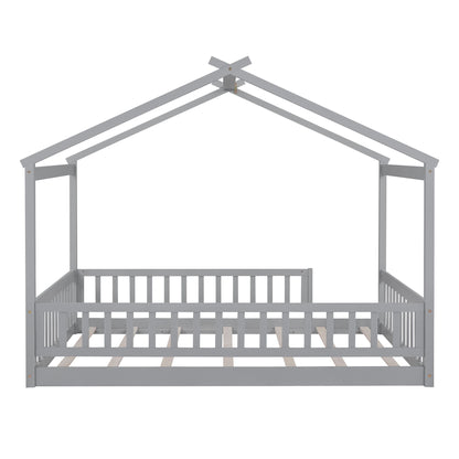 Bed House Bed Frame With Fence - The Sleep Loft - Online Mattress Showroom NYC