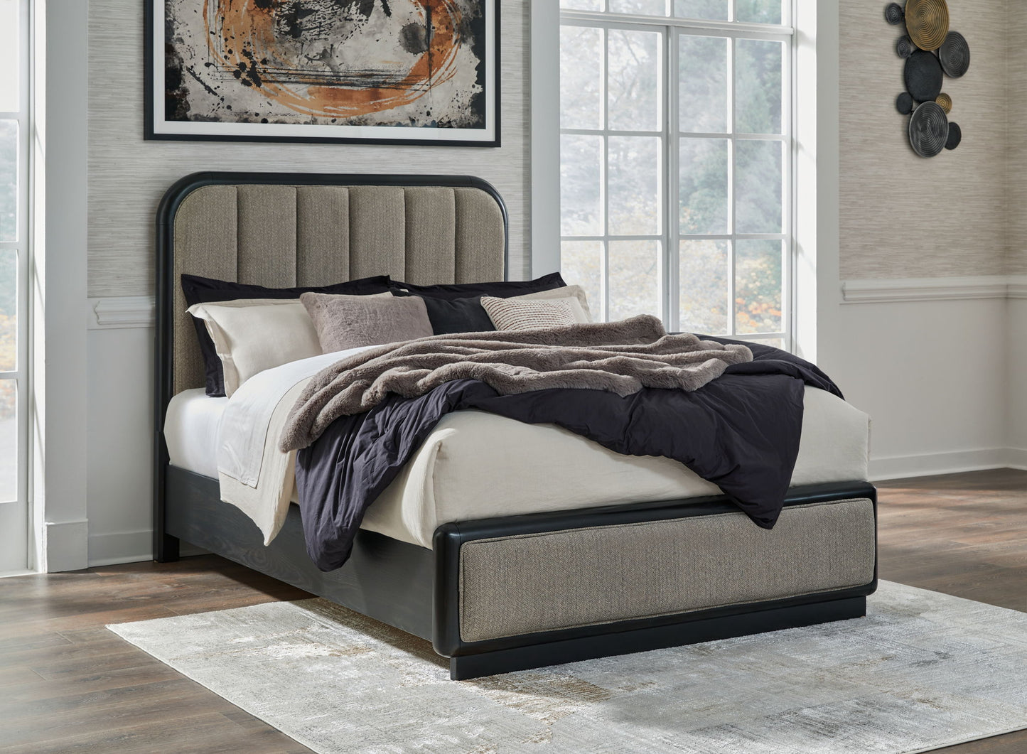 Rowanbeck - Upholstered Panel Bed - The Sleep Loft - Online Mattress Showroom NYC