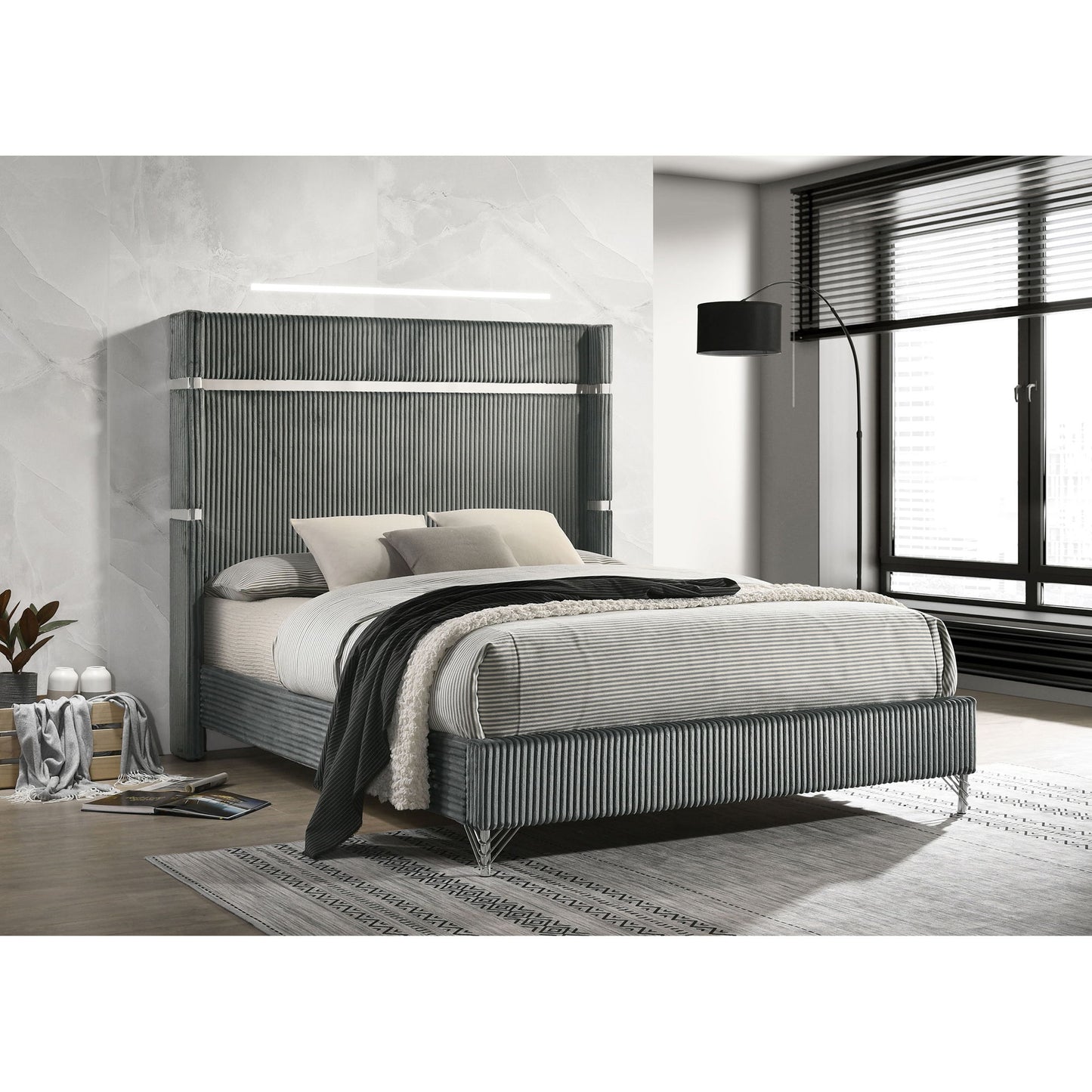 Malcolm - Wingback Bed - The Sleep Loft - Online Mattress Showroom NYC