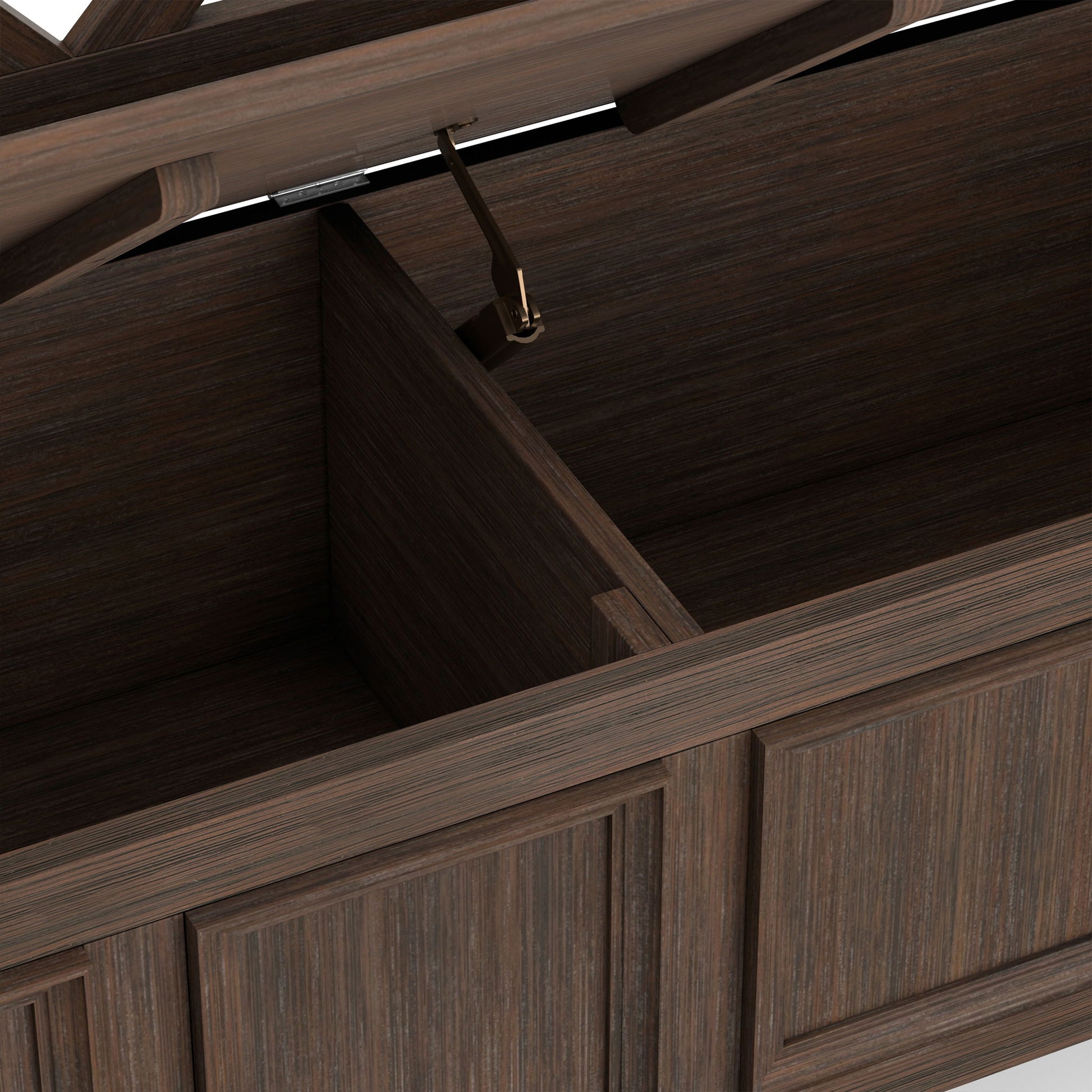 Amherst - Handcrafted Entryway Storage Bench - The Sleep Loft - Online Mattress Showroom NYC