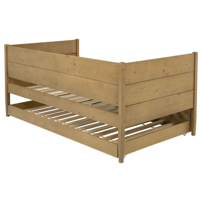 Stewart - Twin Daybed With Trundle - Natural - The Sleep Loft - Online Mattress Showroom NYC