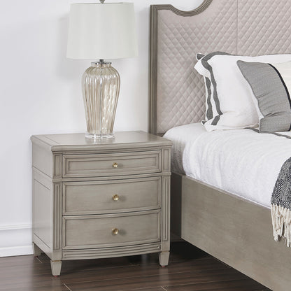 Dauphin - 3 Drawer Accent End Table - The Sleep Loft - Online Mattress Showroom NYC